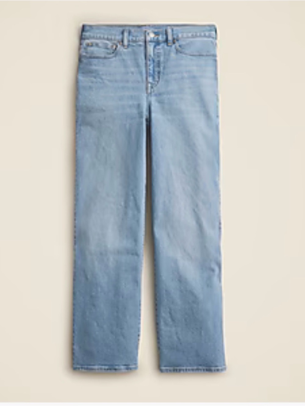 J. Crew Light Blue Straight-Leg Jeans